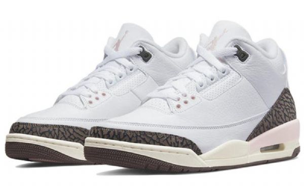 Nike Air Jordan 3 Retro Basketball Shoes Dame Hvite