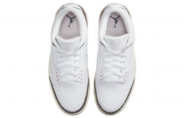 Nike Air Jordan 3 Retro Basketball Shoes Dame Hvite