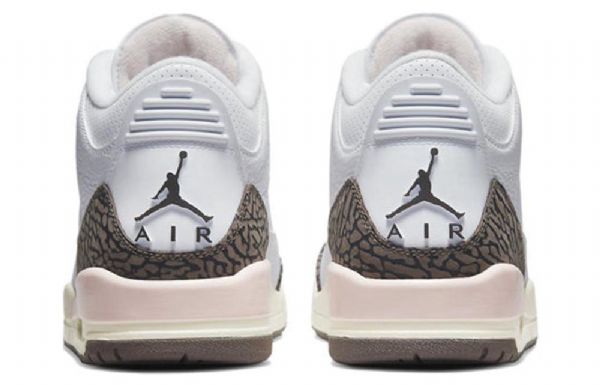 Nike Air Jordan 3 Retro Basketball Shoes Dame Hvite