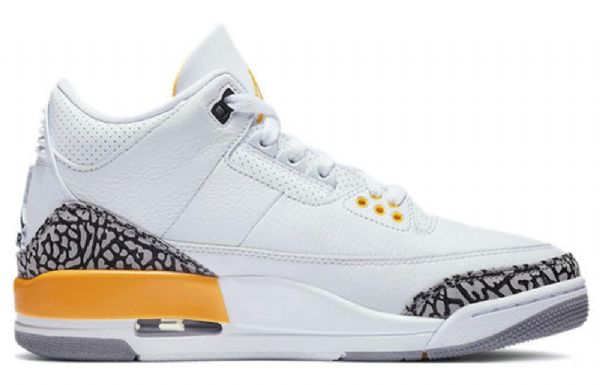 Nike Air Jordan 3 Retro Basketball Shoes Dame Oransje