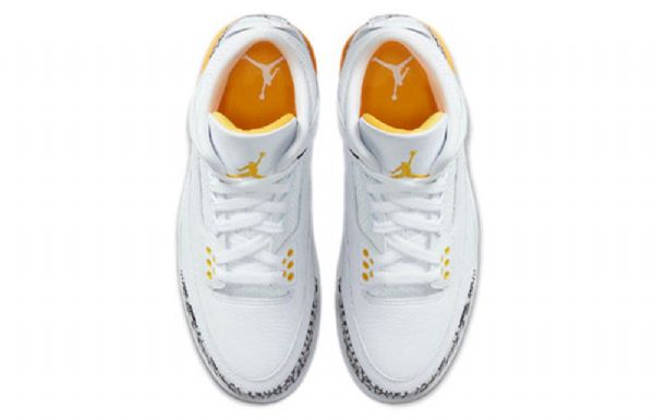 Nike Air Jordan 3 Retro Basketball Shoes Dame Oransje