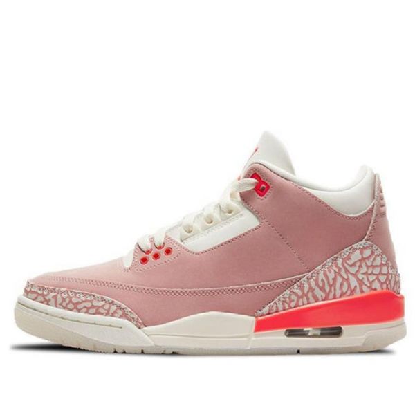 Nike Air Jordan 3 Retro Basketball Shoes Dame Rosa