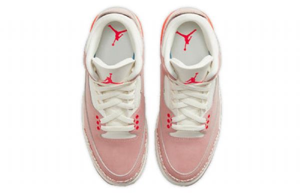 Nike Air Jordan 3 Retro Basketball Shoes Dame Rosa