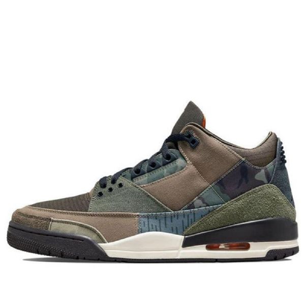Nike Air Jordan 3 Retro Basketball Shoes Herre Armygreen