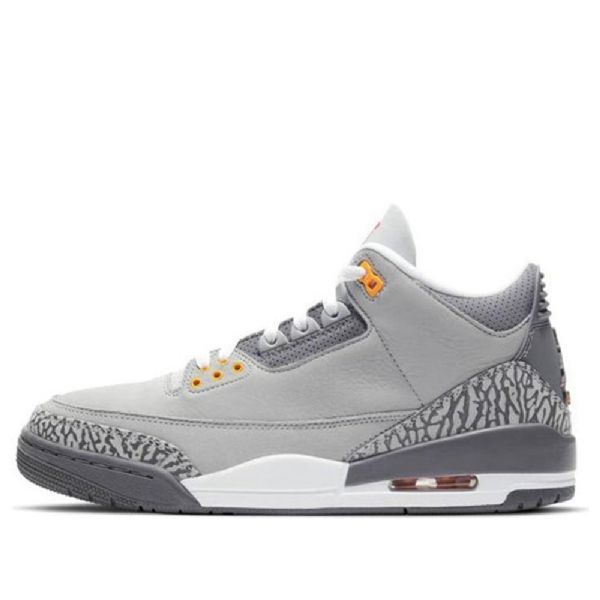 Nike Air Jordan 3 Retro Basketball Shoes Herre Grå