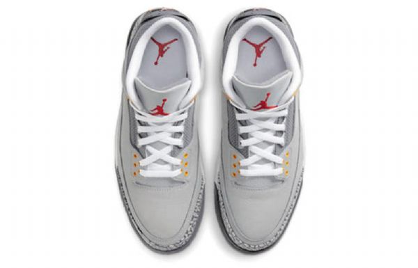 Nike Air Jordan 3 Retro Basketball Shoes Herre Grå