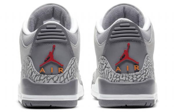 Nike Air Jordan 3 Retro Basketball Shoes Herre Grå