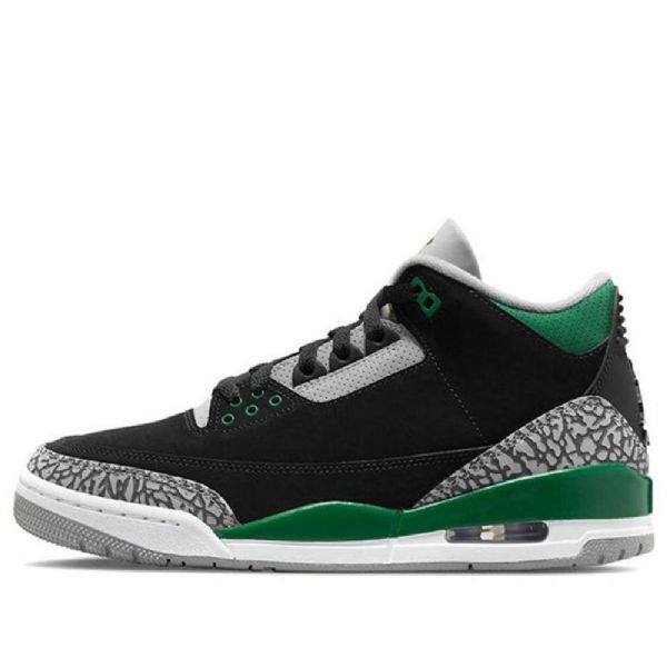 Nike Air Jordan 3 Retro Basketball Shoes Herre Grønn