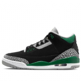 Nike Air Jordan 3 Retro Basketball Shoes Herre Grønn