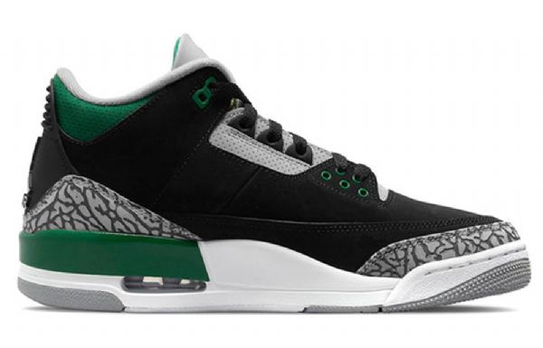 Nike Air Jordan 3 Retro Basketball Shoes Herre Grønn