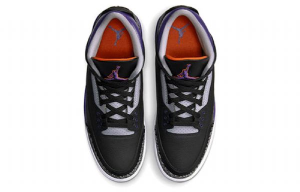 Nike Air Jordan 3 Retro Basketball Shoes Herre Lilla
