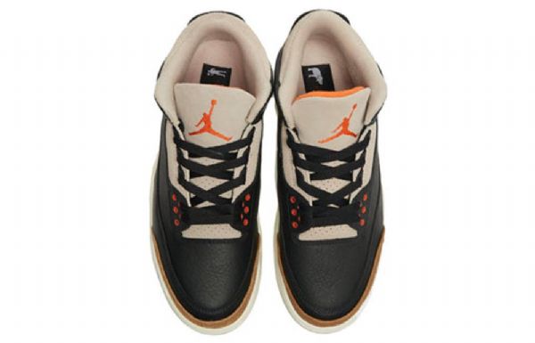 Nike Air Jordan 3 Retro Basketball Shoes Herre Svarte Khaki