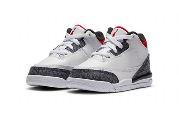 Nike Air Jordan 3 Retro Denim Se Td Sko Barn Rød