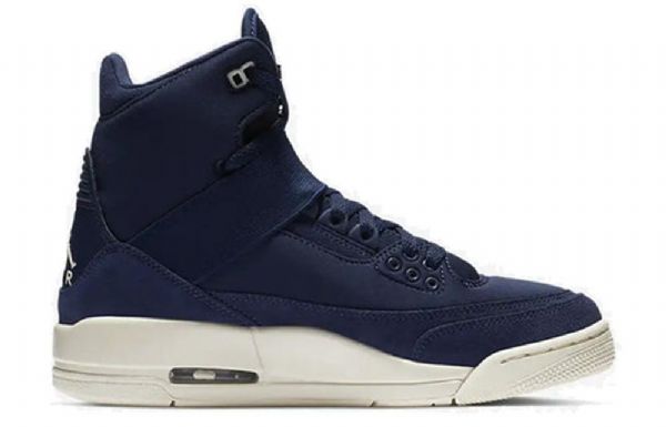 Nike Air Jordan 3 Retro Explorer Xx Basketball Shoes Dame Marineblå