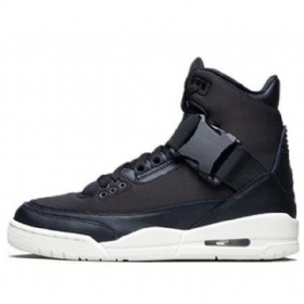 Nike Air Jordan 3 Retro Explorer Xx Basketball Shoes Dame Svarte