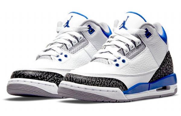 Nike Air Jordan 3 Retro Gs Basketsko Herre Blå