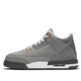 Nike Air Jordan 3 Retro Gs Basketsko Herre Grå