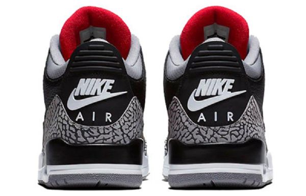 Nike Air Jordan 3 Retro Og Basketball Shoes Herre Svarte