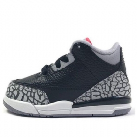 Nike Air Jordan 3 Retro Og Td Sko Barn Svarte