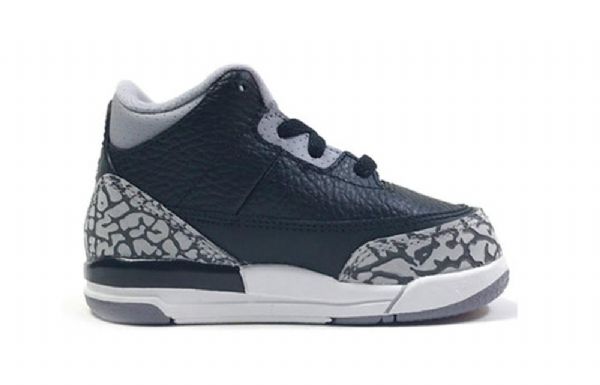 Nike Air Jordan 3 Retro Og Td Sko Barn Svarte