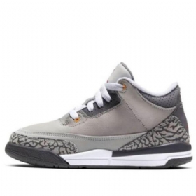 Nike Air Jordan 3 Retro Ps Basketball Shoes Herre Grå