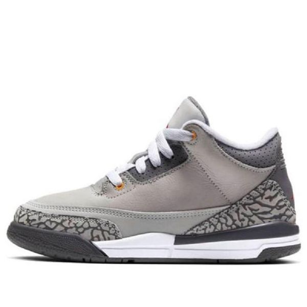 Nike Air Jordan 3 Retro Ps Basketball Shoes Herre Grå