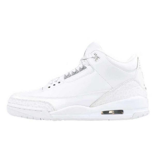 Nike Air Jordan 3 Retro Pure Money Sko Herre Hvite