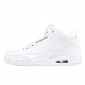 Nike Air Jordan 3 Retro Pure Money Sko Herre Hvite