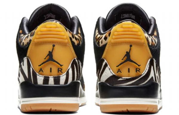 Nike Air Jordan 3 Retro Se Basketball Shoes Herre Leopard
