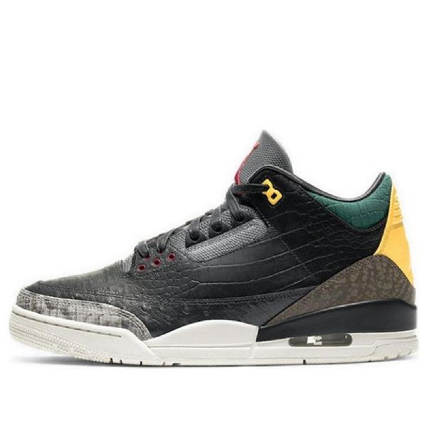 Nike Air Jordan 3 Retro Se Basketball Shoes Herre Leopard