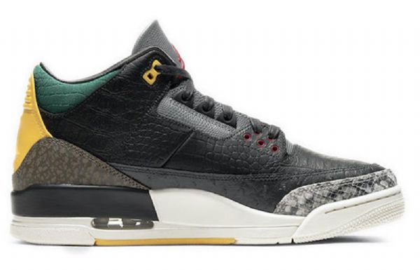Nike Air Jordan 3 Retro Se Basketball Shoes Herre Leopard