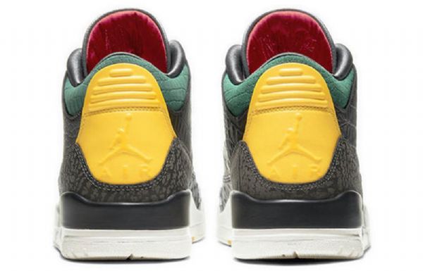 Nike Air Jordan 3 Retro Se Basketball Shoes Herre Leopard