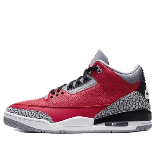 Nike Air Jordan 3 Retro Se Basketball Shoes Herre Rød Grå