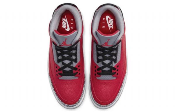 Nike Air Jordan 3 Retro Se Basketball Shoes Herre Rød Grå