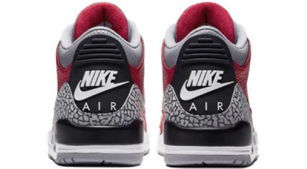 Nike Air Jordan 3 Retro Se Basketball Shoes Herre Rød Grå
