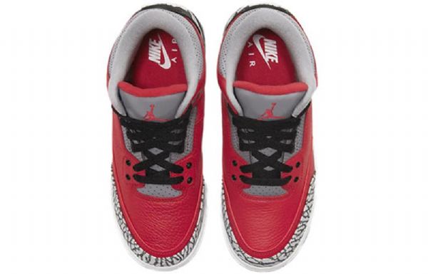 Nike Air Jordan 3 Retro Se Gs Basketball Shoes Herre Rød Grå