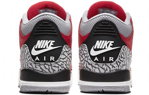 Nike Air Jordan 3 Retro Se Gs Basketball Shoes Herre Rød Grå