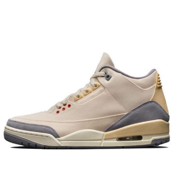 Nike Air Jordan 3 Retro Se Muslin Basketball Shoes Herre Khaki