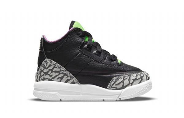 Nike Air Jordan 3 Retro Td Sko Barn Grønn