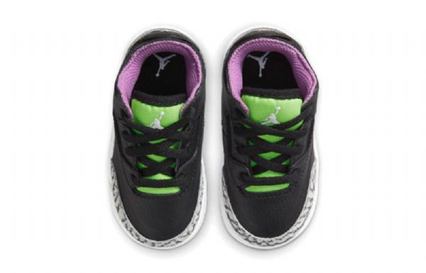 Nike Air Jordan 3 Retro Td Sko Barn Grønn