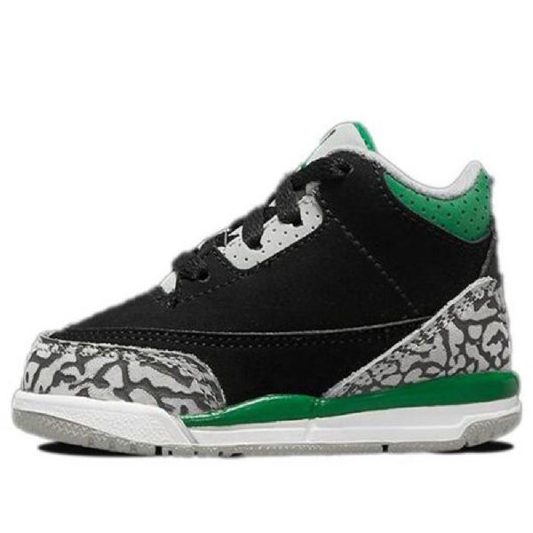 Nike Air Jordan 3 Retro Td Sko Barn Grønn