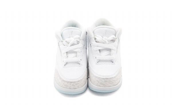 Nike Air Jordan 3 Retro Td Sko Barn Hvite