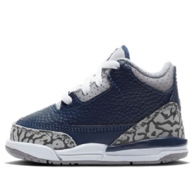 Nike Air Jordan 3 Retro Td Sko Barn Marineblå
