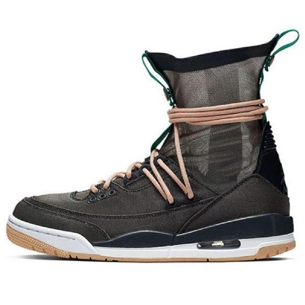 Nike Air Jordan 3 Rtr Explorer Lite Xx Retro Basketball Shoes Dame Grønn