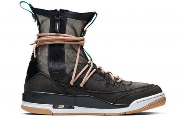 Nike Air Jordan 3 Rtr Explorer Lite Xx Retro Basketball Shoes Dame Grønn