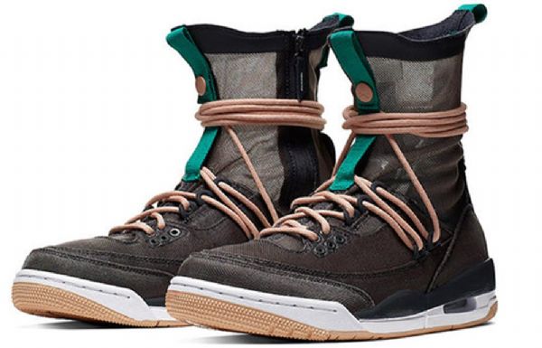 Nike Air Jordan 3 Rtr Explorer Lite Xx Retro Basketball Shoes Dame Grønn