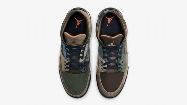 Nike Air Jordan 3 Sko Herre Camouflage Grønn Brune