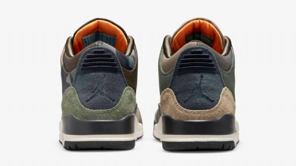 Nike Air Jordan 3 Sko Herre Camouflage Grønn Brune