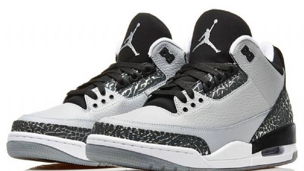 Nike Air Jordan 3 Sko Herre Grå