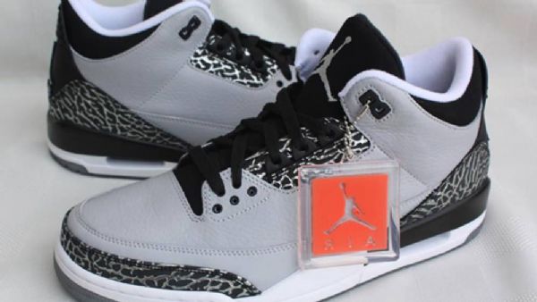 Nike Air Jordan 3 Sko Herre Grå